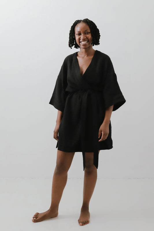 dressinggown Ophelia *black*