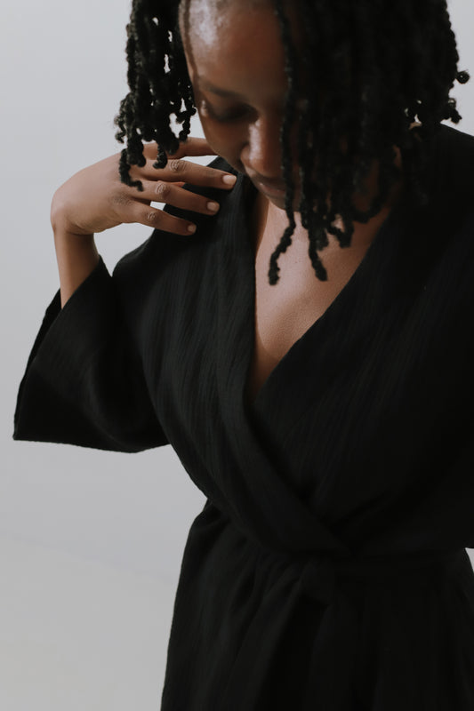 dressinggown Ophelia *black*