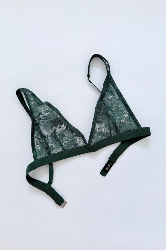 bralette Olivia *moss green*