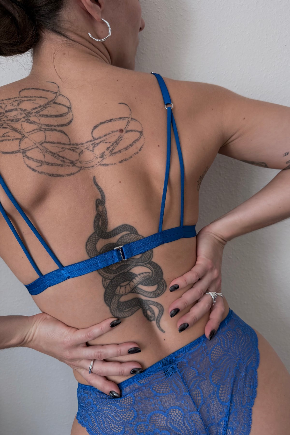 bralette Marlene *x elfenkleid: cobalt blue*