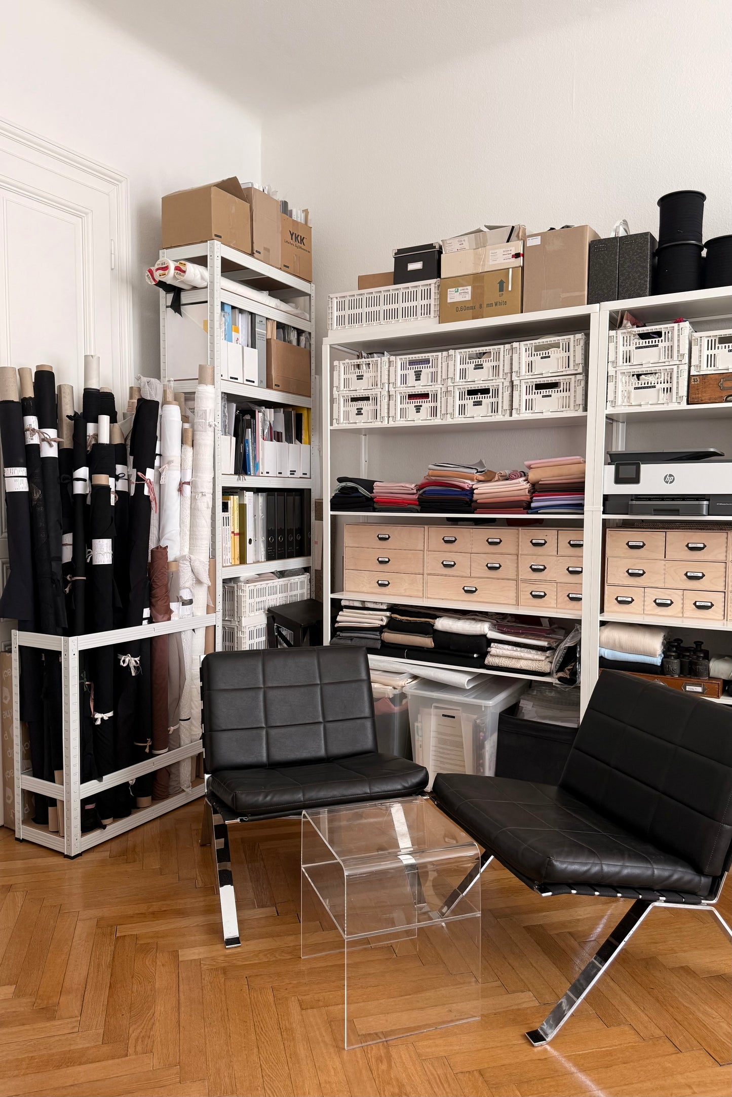 atelier visit: try on + shop