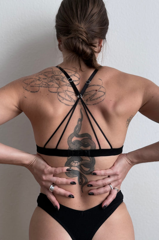 on demand: bralette Eva *soft touch: black*
