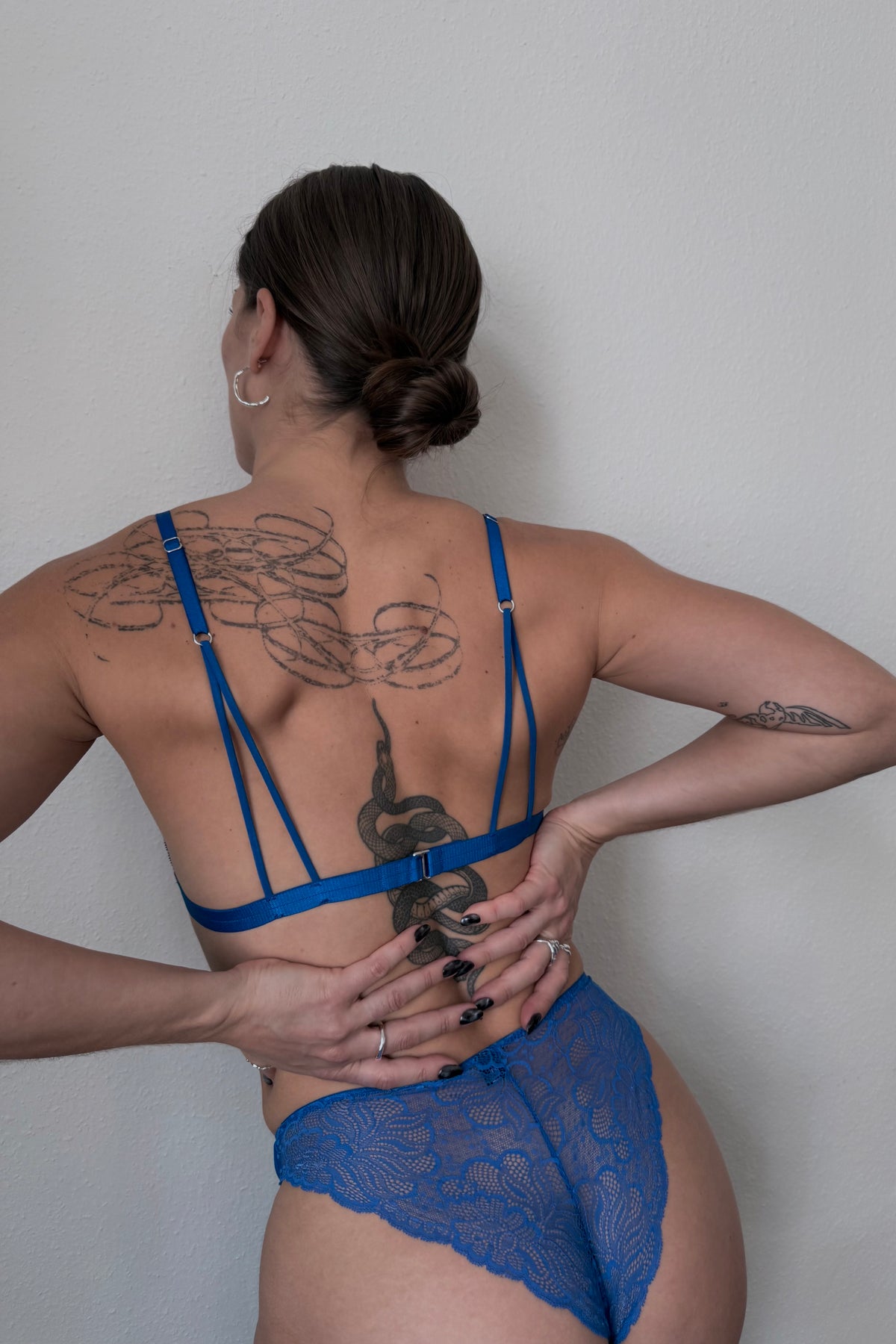 bralette Marlene *x elfenkleid: cobalt blue*